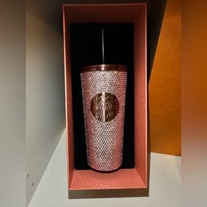 Starbuck Blackpink Rhinestone Tumbler
